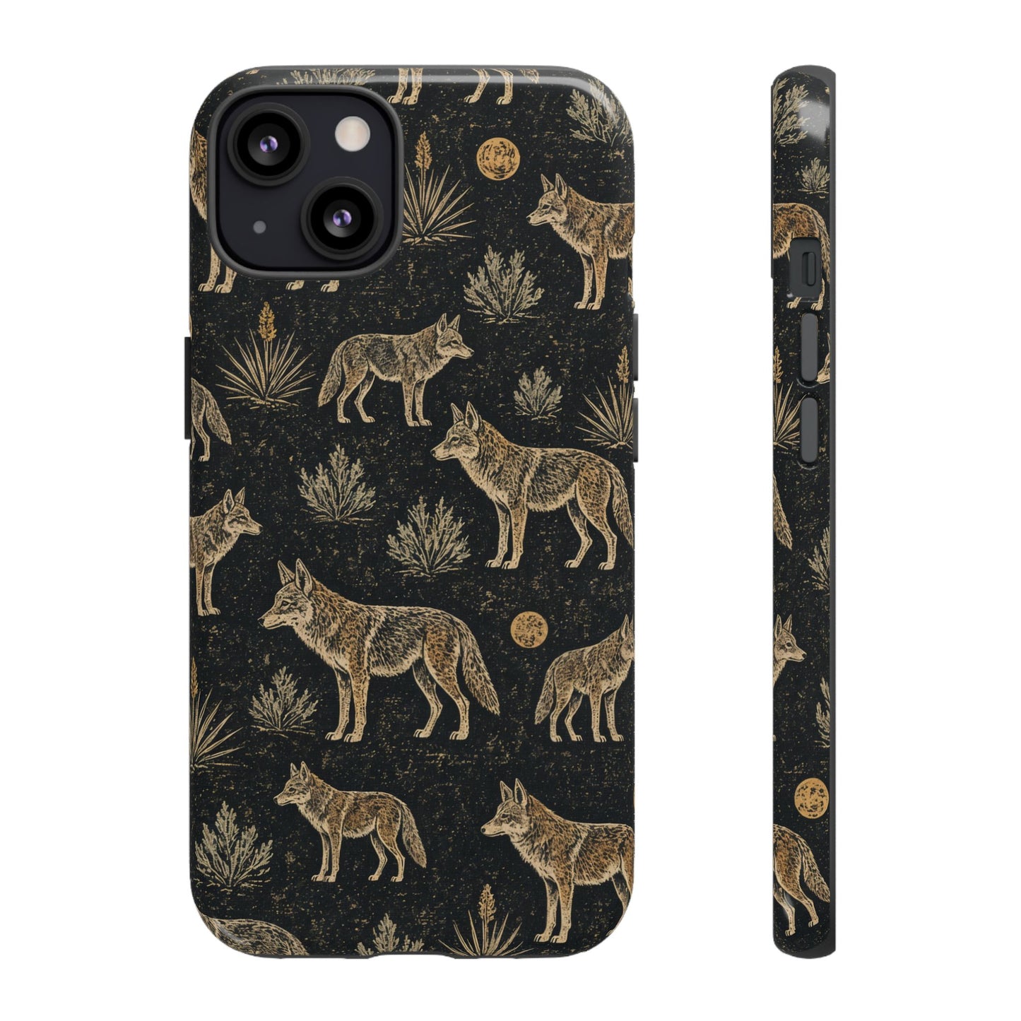 Moonlit Coyote Tough Case