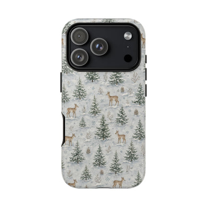 Winter Woodland Deer Tough Case