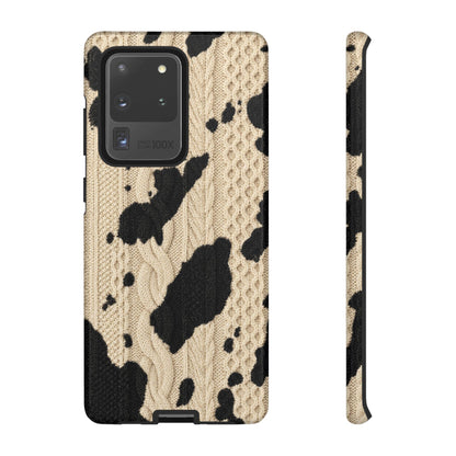 Cable Knit Cowhide Tough Case