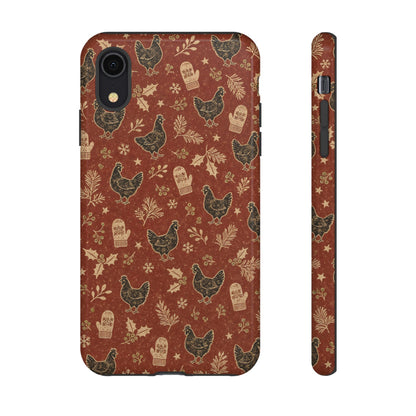 Christmas Hens Tough Case