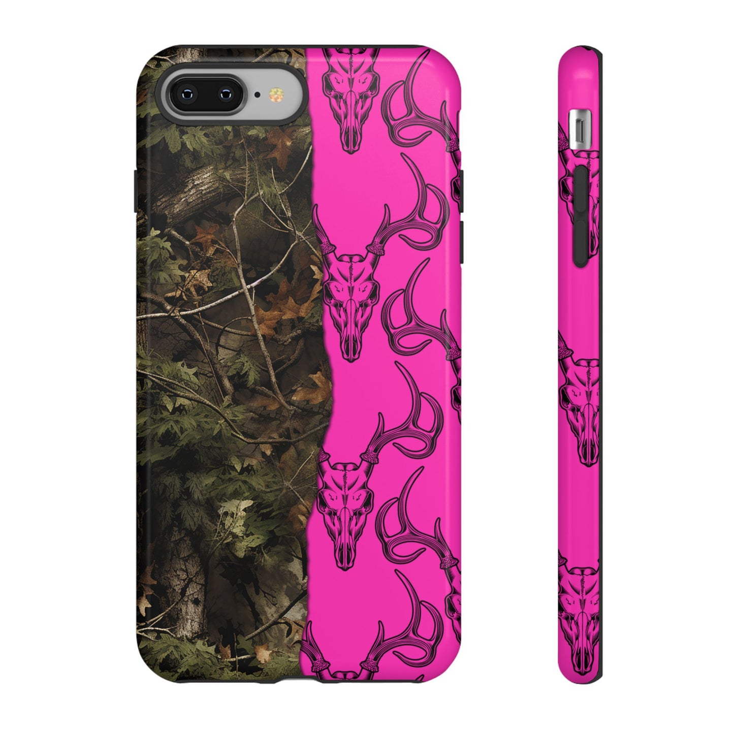 Camo Deer Skulls Pink Tough Case