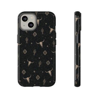 Midnight Longhorn Tough Case