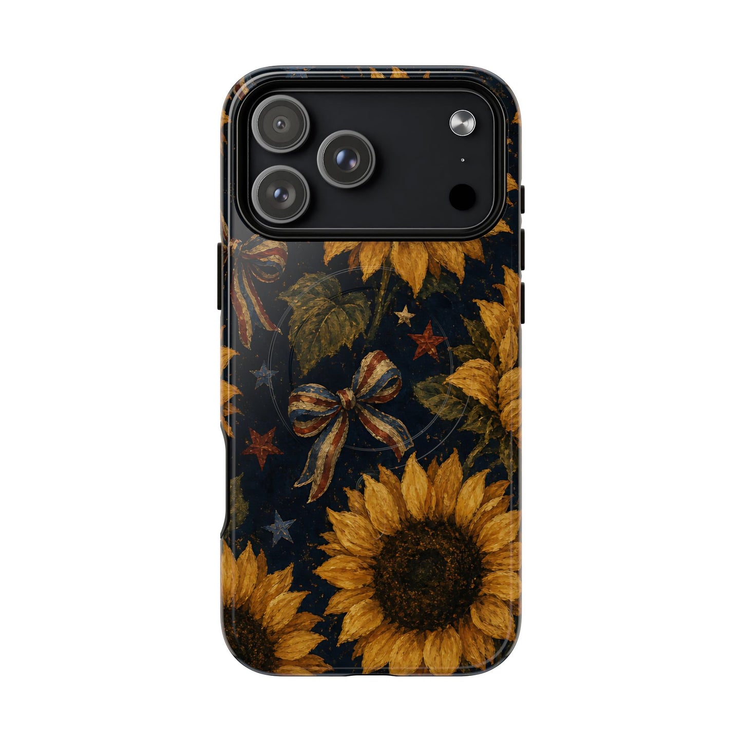 USA Sunflower Magnetic Case