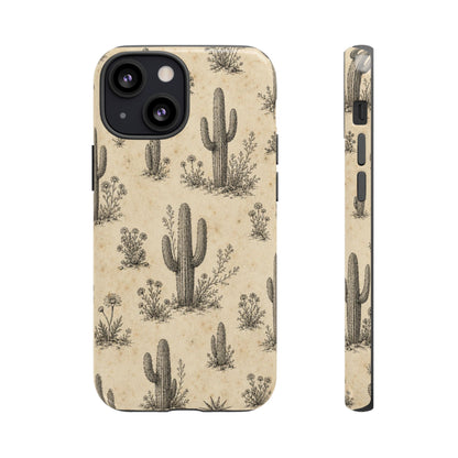Cactus Sketch Tough Case