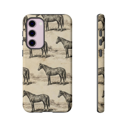 Vintage Horses Tough Case