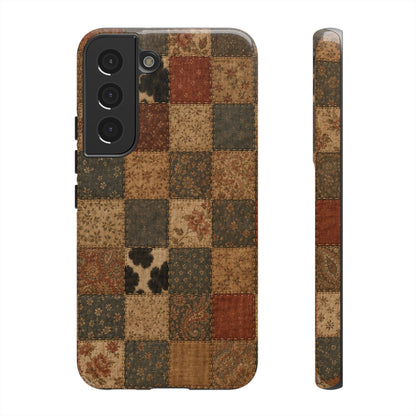 Rustic Patchwork Tough Case