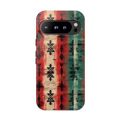 Christmas Grunge Aztec Tough Case