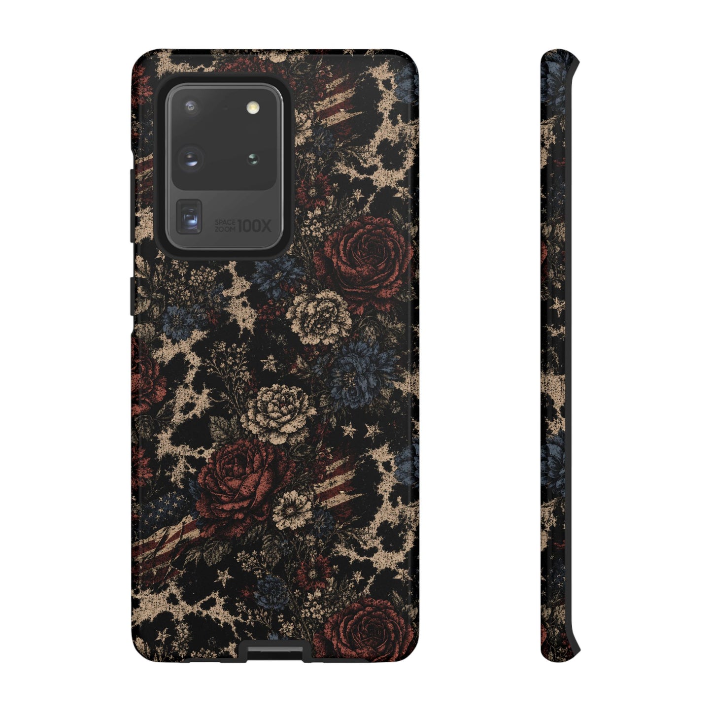 USA Cowhide Bloom Tough Case