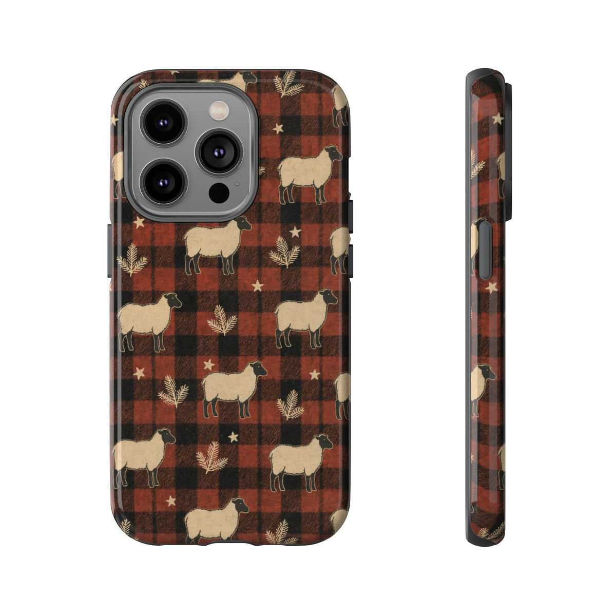 Plaid Sheep Tough Case