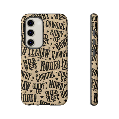 Cowgirl Slang Tough Case