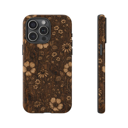 Floral Bark Tough Case