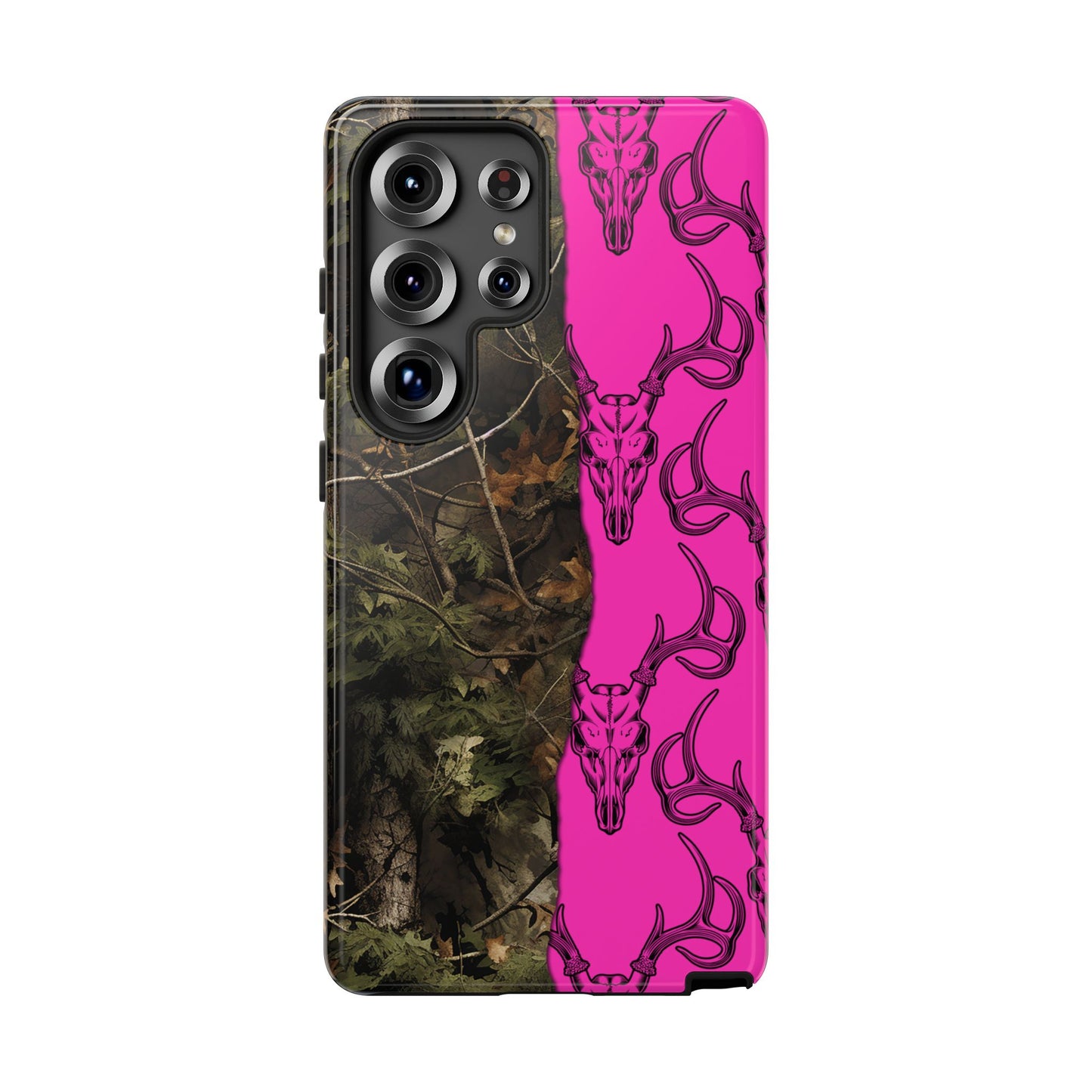 Camo Deer Skulls Pink Tough Case