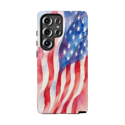 Watercolor Flag Tough Case