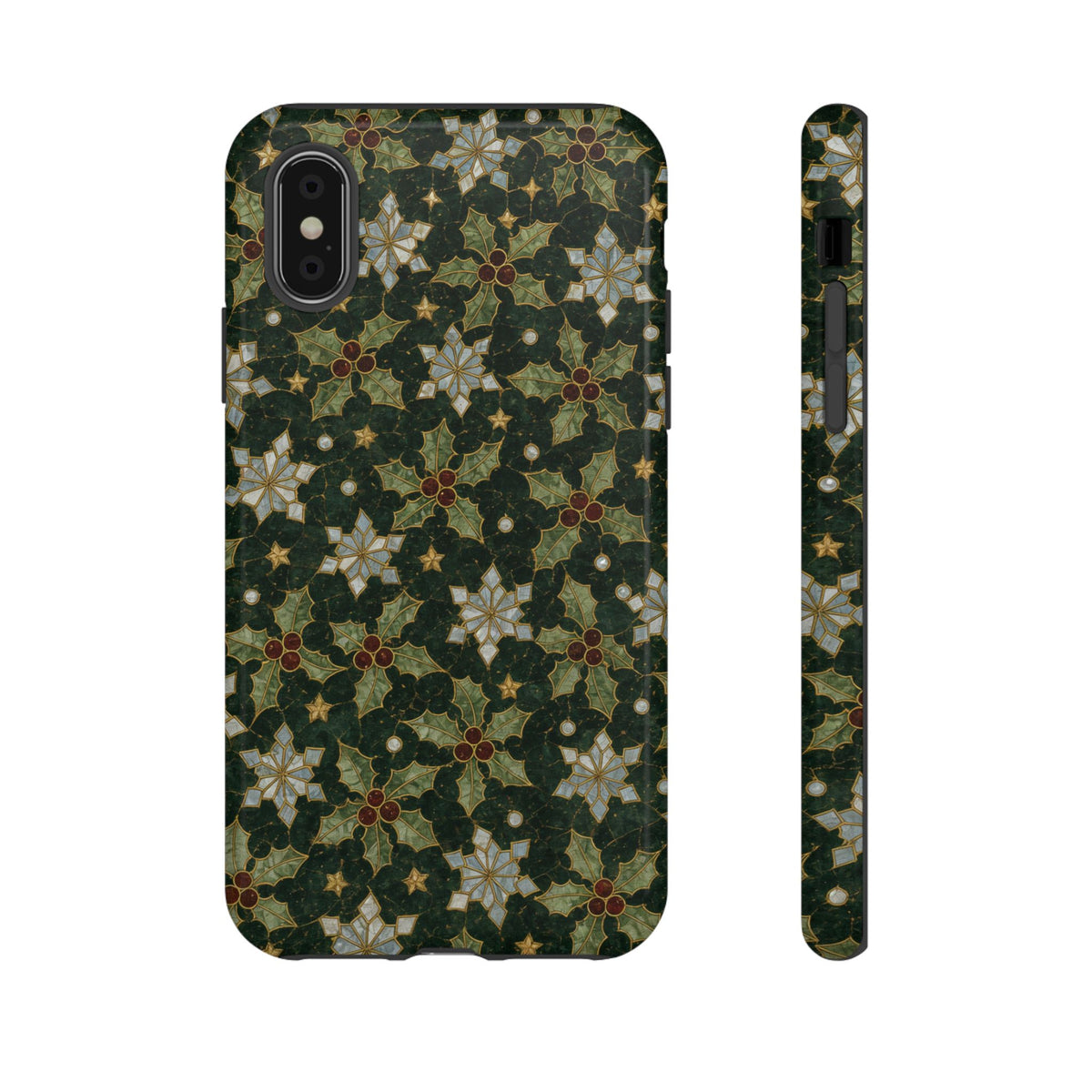 Mosaic Snowflakes Tough Case
