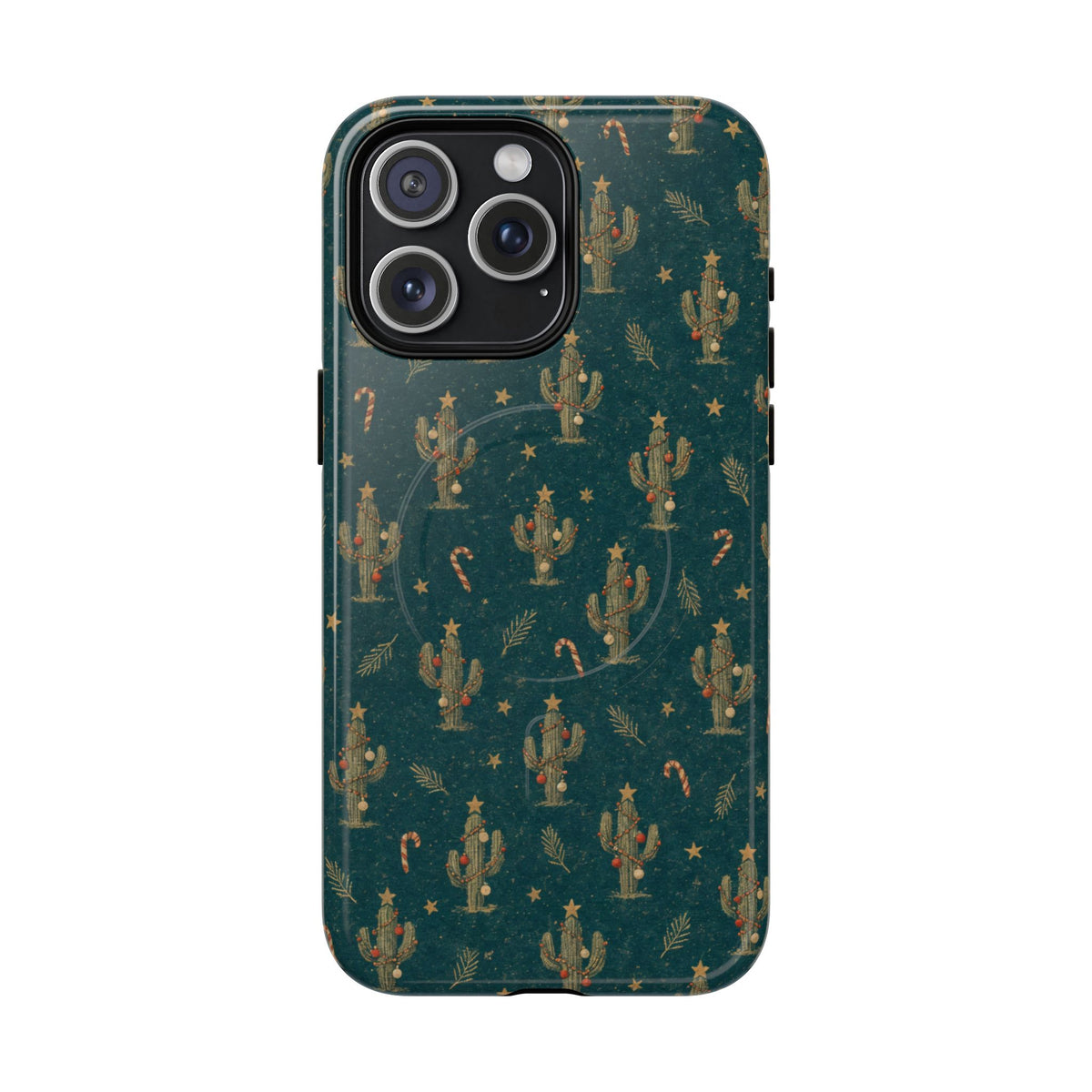 Cactus Tree Stars Magnetic Case