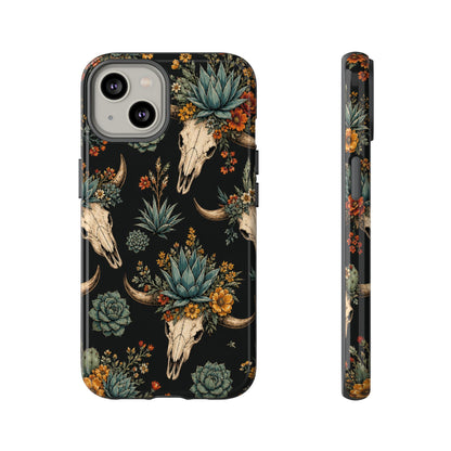 Desert Bloom Skull Tough Case