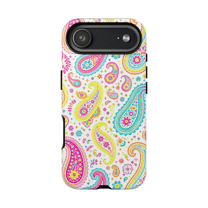 Neon Paisley Tough Case