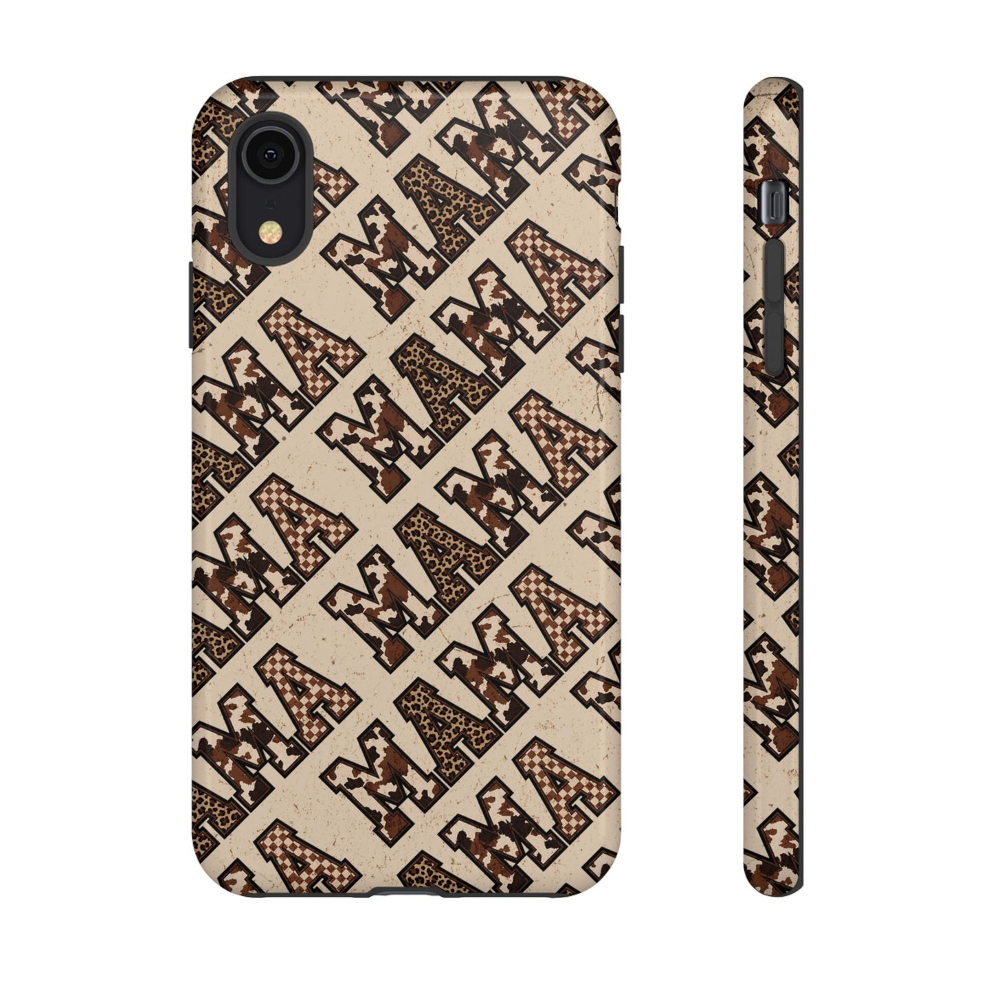 Grunge Cowhide Mama Tough Case