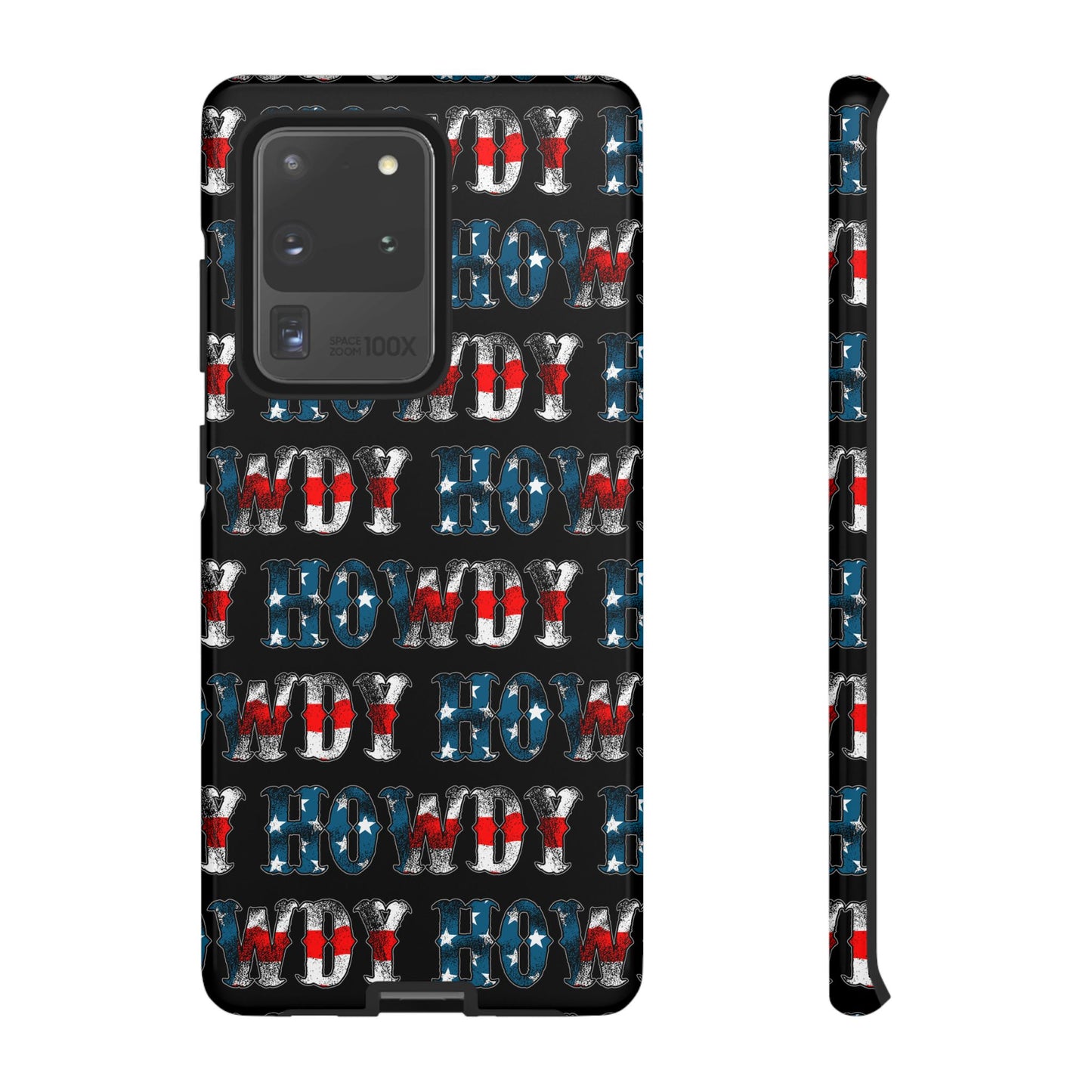 Patriotic Howdy Tough Case