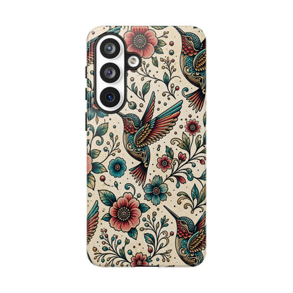 Retro Hummingbird Tough Case