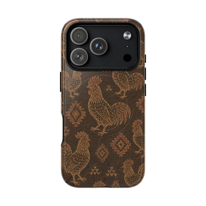 Aztec Rooster Magnetic Case
