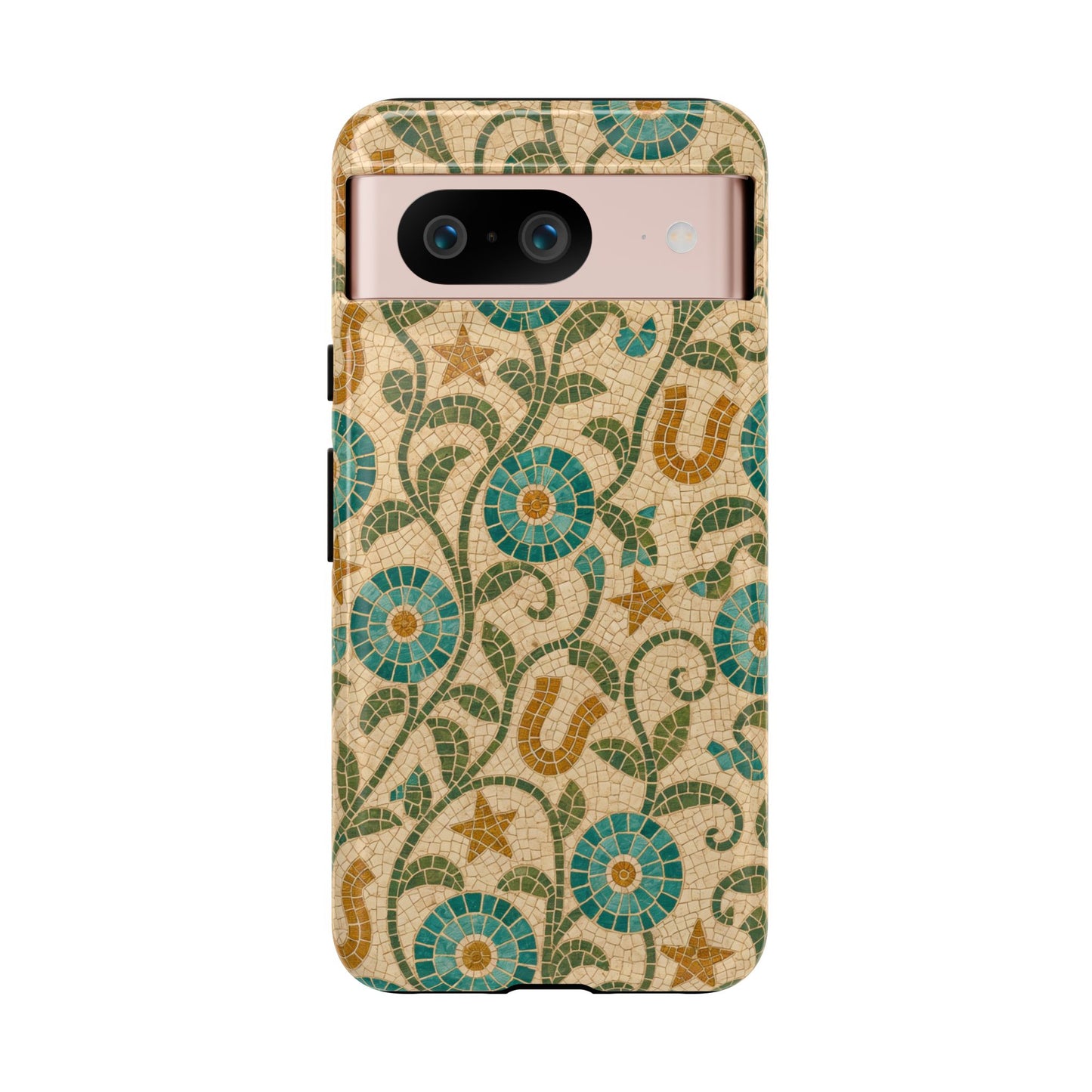 Turquoise Horseshoe Mosaic Tough Case