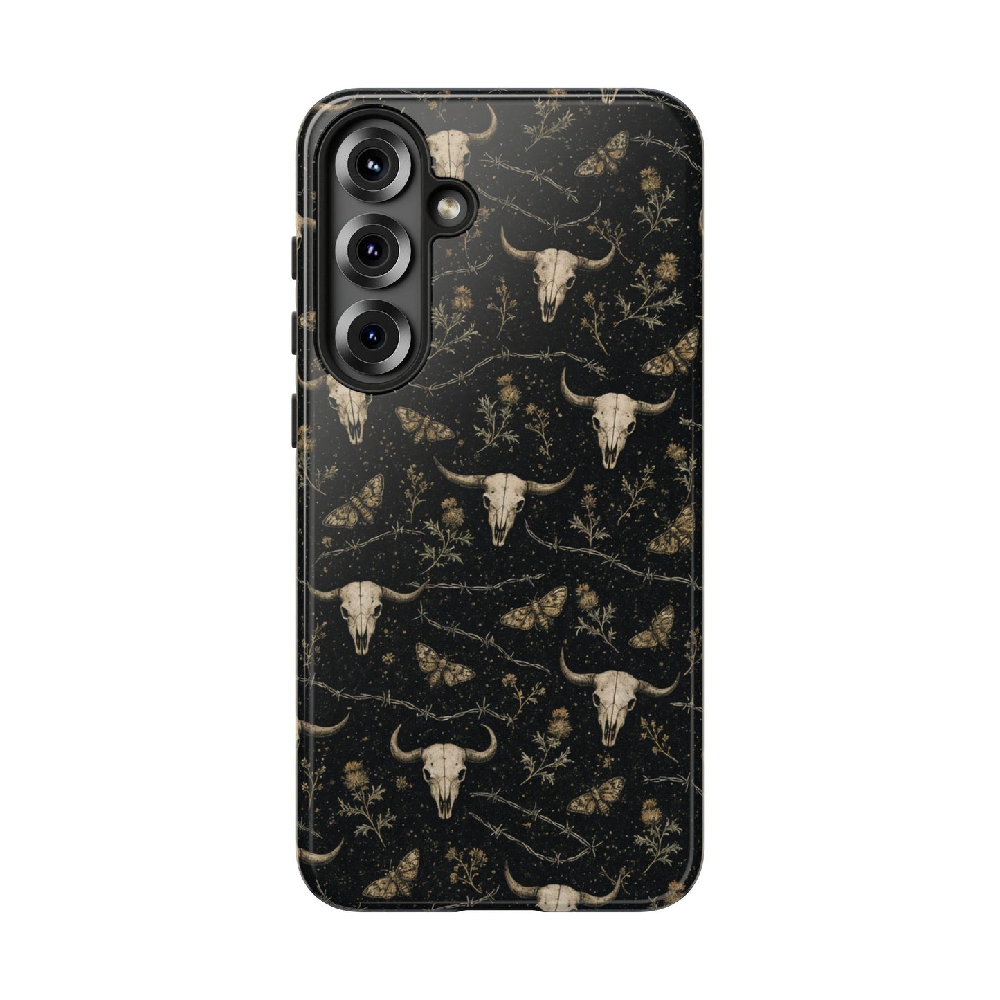 Bull Skull Barbwire Tough Case