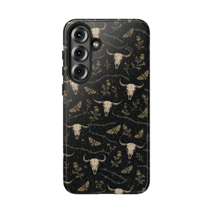 Bull Skull Barbwire Tough Case