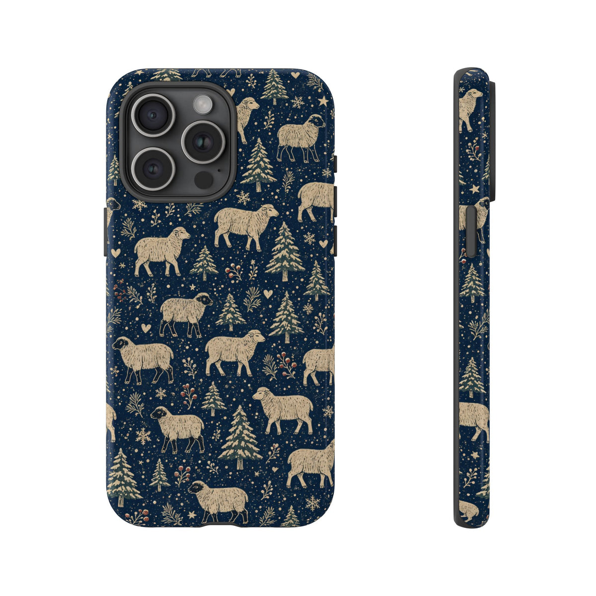 Snowy Sheep Tough Case