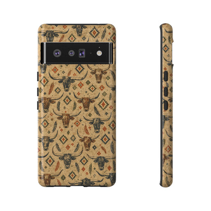 Longhorn Aztec Tough Case