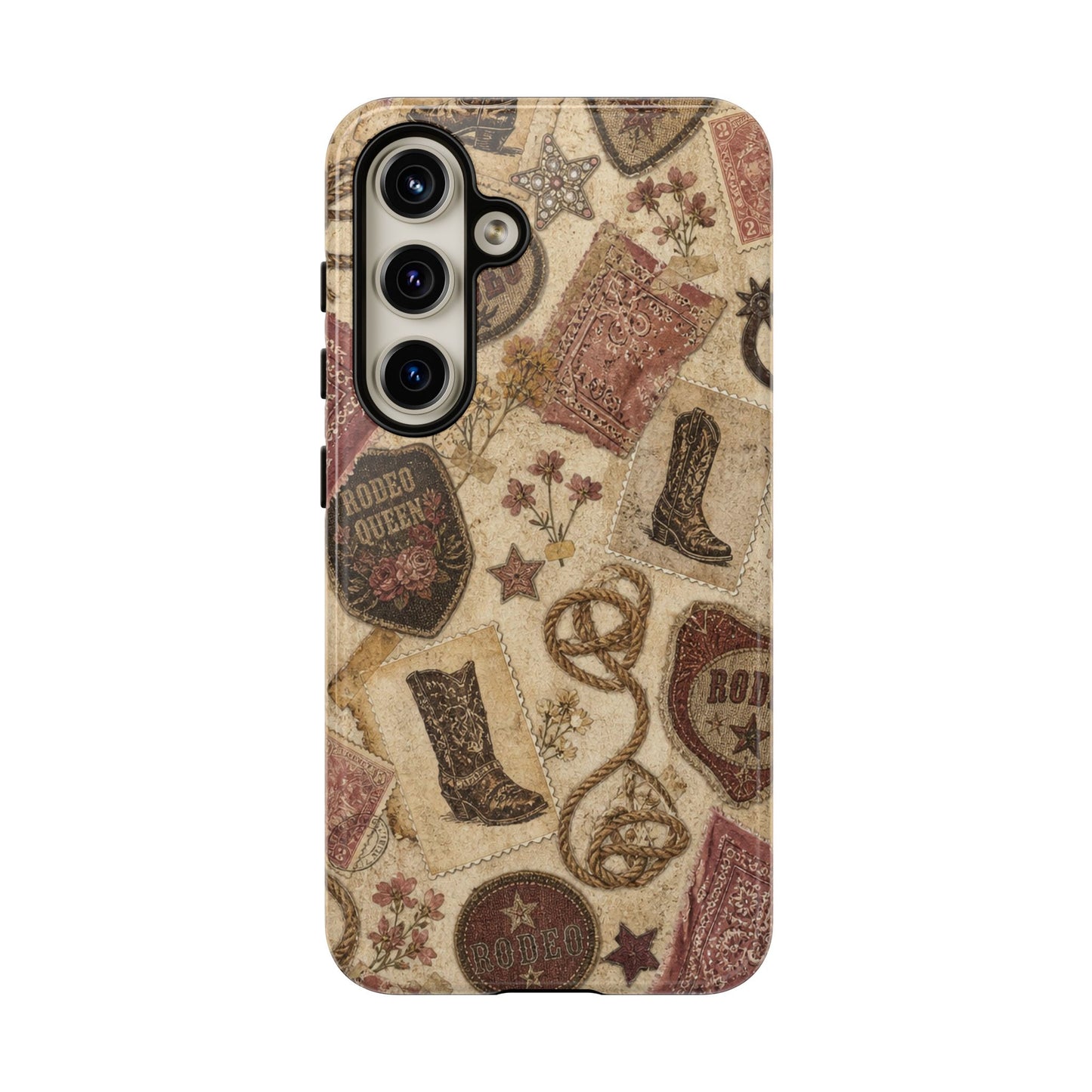 Cowgirl Collage Tough Case