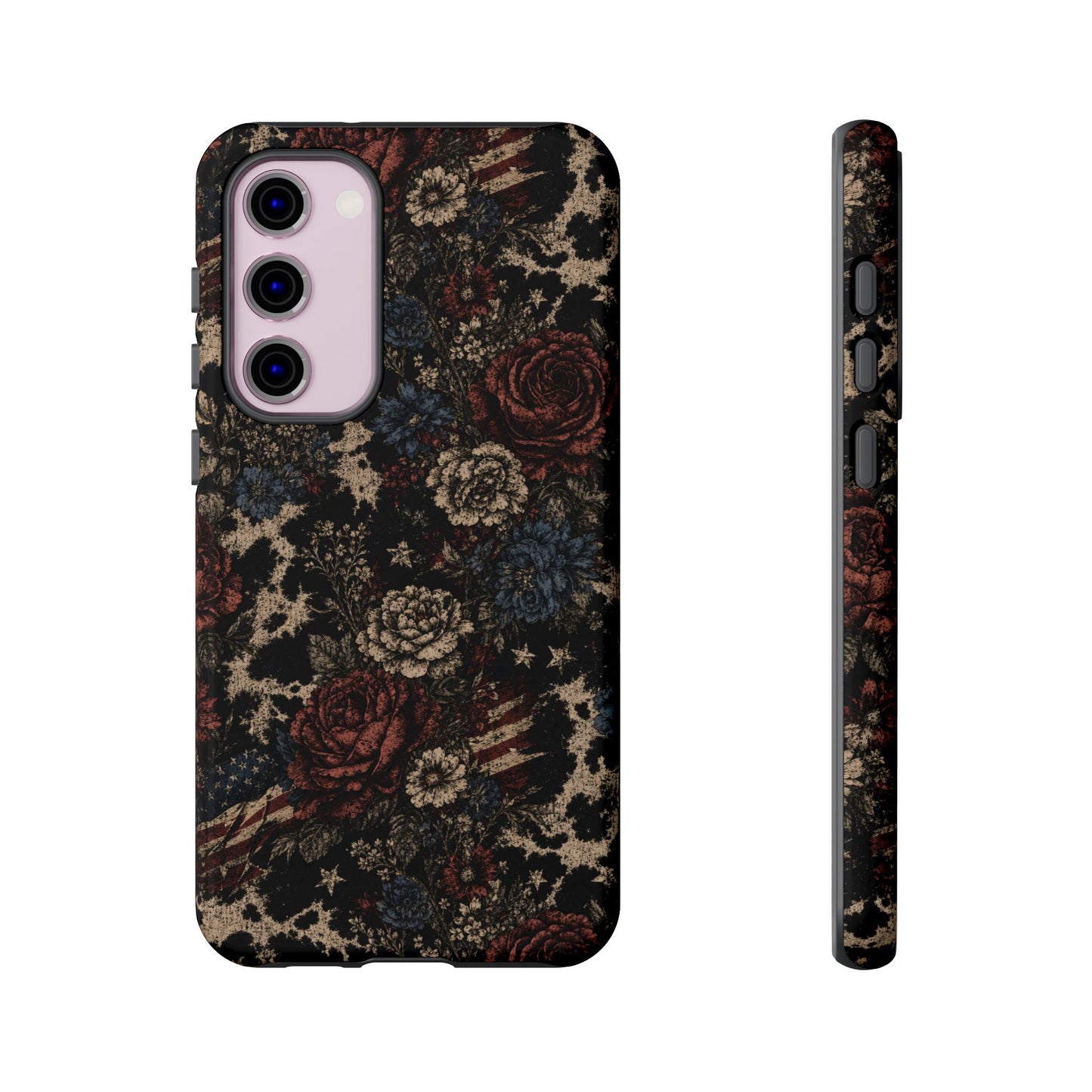 USA Cowhide Bloom Tough Case