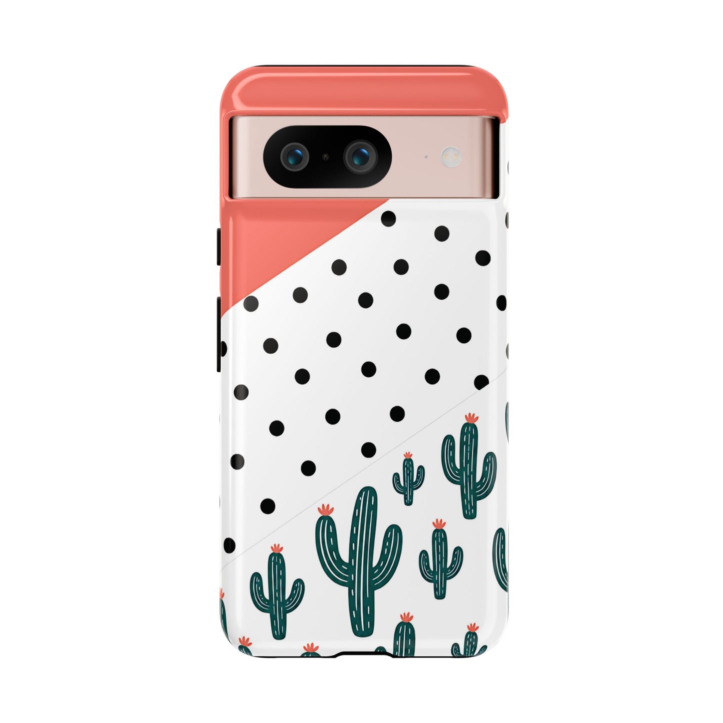Polka Dot Cactus Tough Case