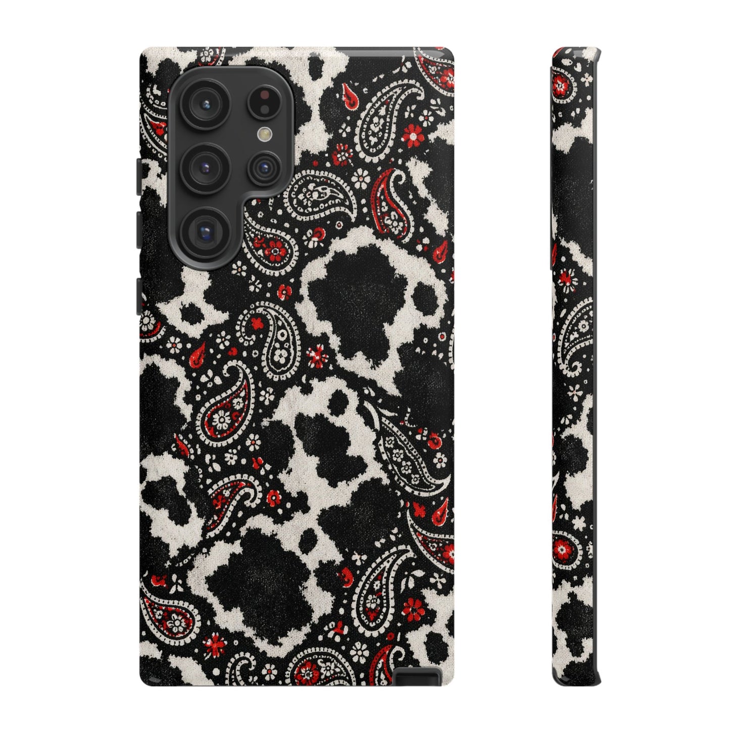 Paisley Cowhide Tough Case