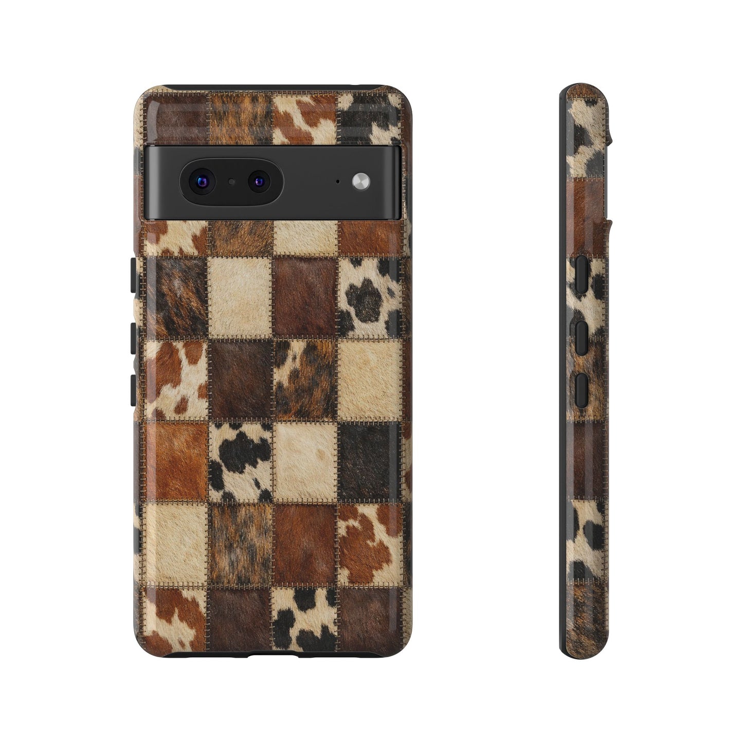 Cowhide Quilt Tough Case