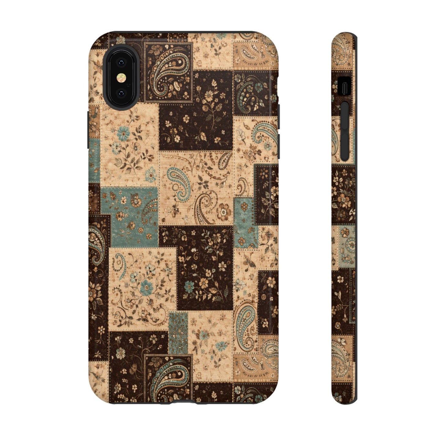 Chocolate Patchwork Tough Case