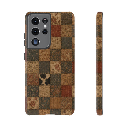 Rustic Patchwork Tough Case