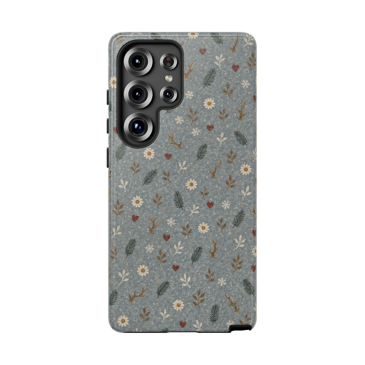 Antler Daisies Snow Tough Case