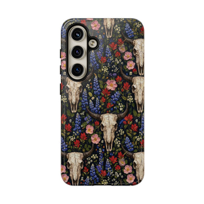 Floral Skull Tough Case