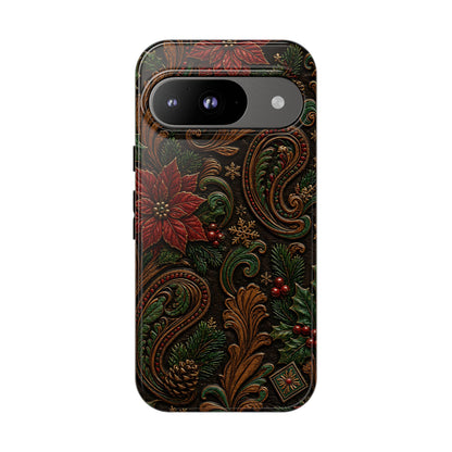 Carved Christmas Paisley Tough Case