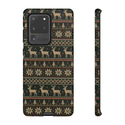 Fair Isle Deer Tough Case