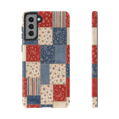 Patriotic Patchwork Tough Case