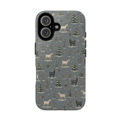 Snowy Goats Tough Case