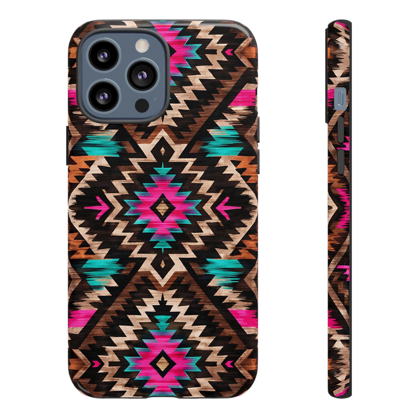 Neon Aztec Rug Tough Case