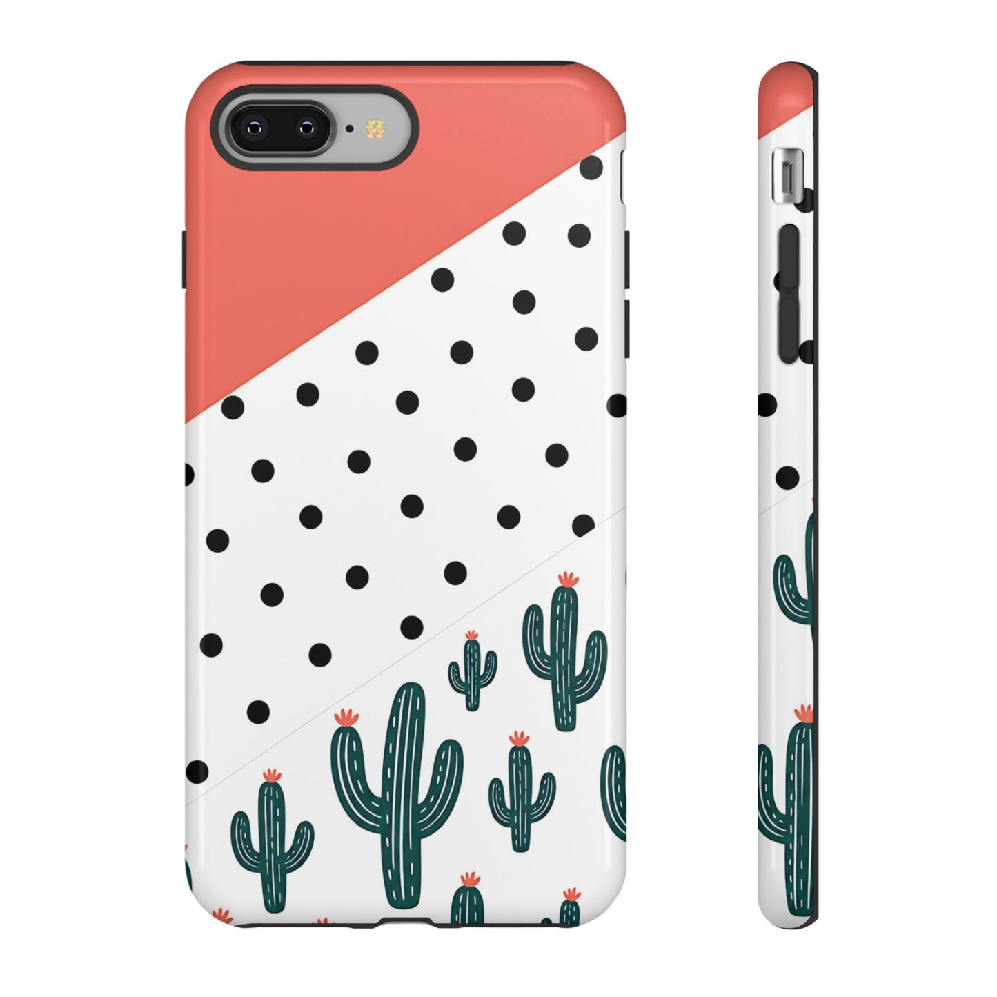 Polka Dot Cactus Tough Case