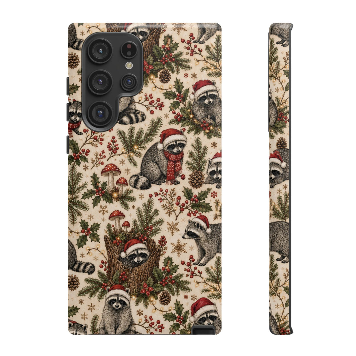 Raccoon Hollow Christmas Tough Case
