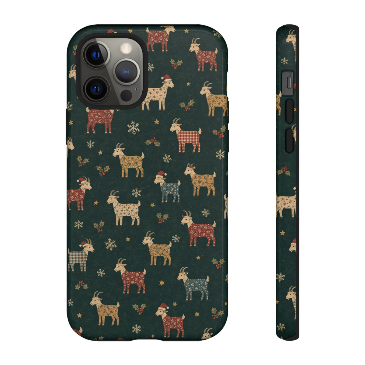 Yuletide Goats Tough Case