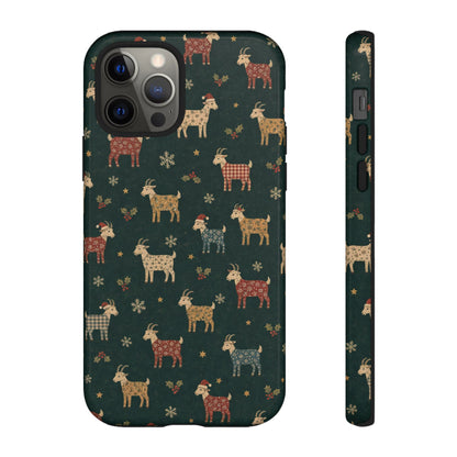 Yuletide Goats Tough Case