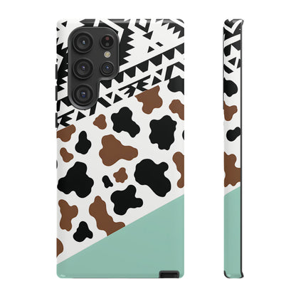 Mint Aztec Cowhide Tough Case