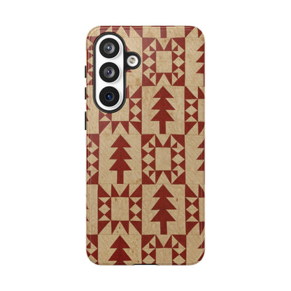 Pine Quilt Tough Case